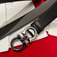 Ferragamo belt authentic Reversible