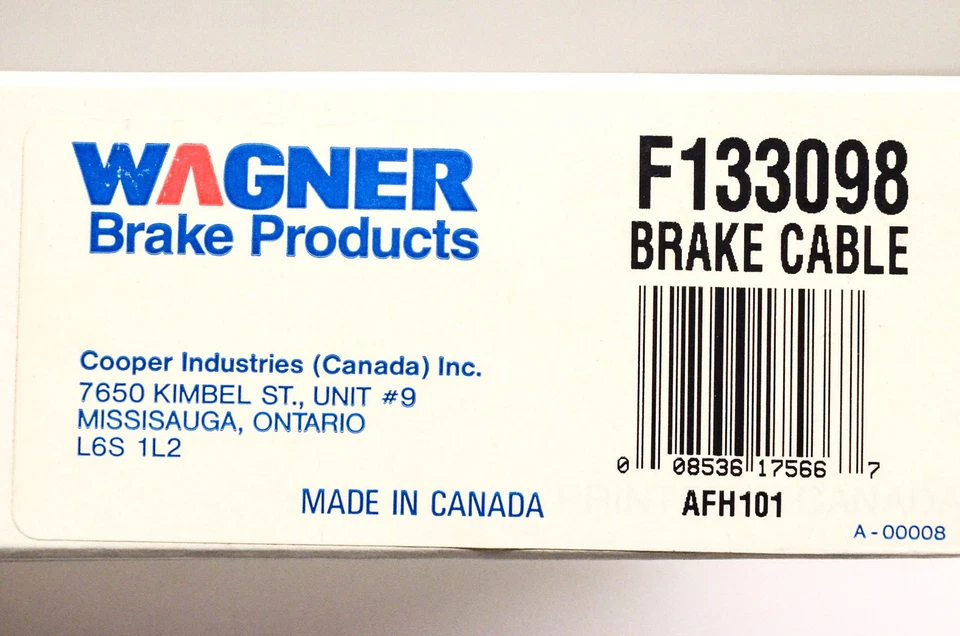 Тормозной трос Wagner F133098 новый из старых запасов - Изображение 3 из 3