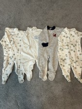 Carter  s Baby boy vintage lot of 4 carters pajamas size 6-9 months