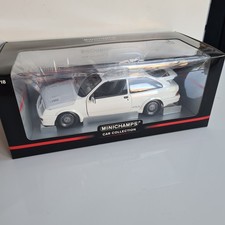 MINICHAMPS 1/18 - FORD SIERRA RS COSWORTH 1988 - White Rhd - MIB