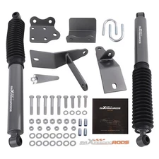 maXpeedingrods Dual Steering Stabilizer for Dodge Ram 2500/3500 4WD 2003-2013