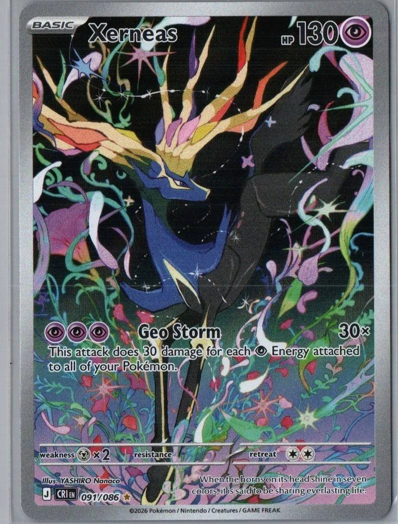 Xerneas 091/086 Me04: Chaos Rising for sale | eBay