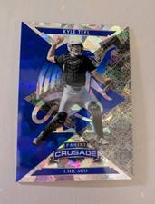 2025 Panini Crusade - Crusade Blue Cracked Ice Kyle Teel #86 Chicago White Sox