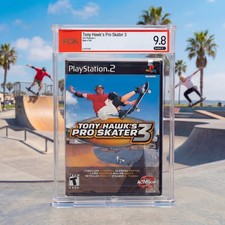Tony Hawk's Pro Skater 3 • PSA 9.8 A++ • 1st Print • Pop 1 • PlayStation 2