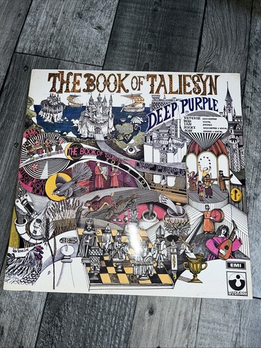 Deep Purple - The Book Of Taliesyn - 12” Vinyl Record LP 1968 Harvest UK 1st A1