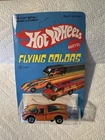 Vintage Hot Wheels Flying Colors P-917 Porsche Hong Kong 1975 on Unpunched Card