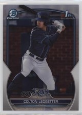 2023 Bowman Draft Chrome Refractor Colton Ledbetter #BDC-34 6u5