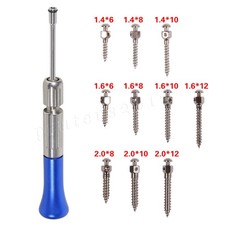 Dental Ortho Titanium Micro Implant Mini Screws With Self-Drilling Screwdriver
