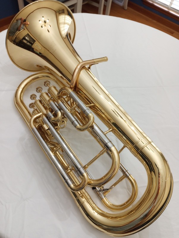 Bach 1110 4-valve Euphonium (stencil of Yamaha YEP-321) NICE