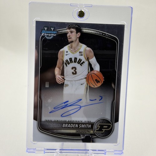 2025-26 Bowman - Chrome Prospect Autographs Braden Smith #CPA-BM (AU, RC)