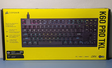 Corsair K60 PRO TKL RGB Optical-Mechanical Keyboard OPX Switches - NEW SEALED