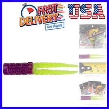 50-Pack Split-Tail Grub Body Pack, One of The Top Vertical Fishing Jigs for C...