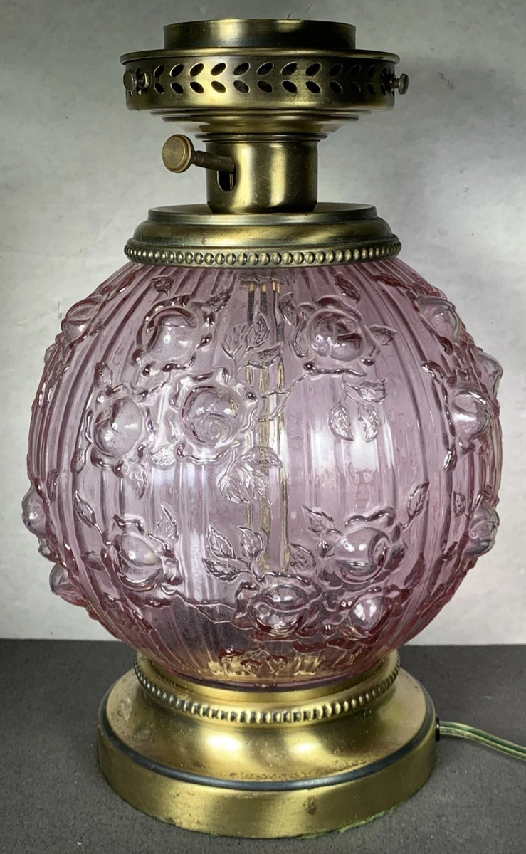 fenton rose lamp products for sale | eBay