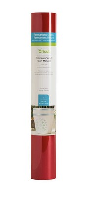 Cricut Premium Vinyl  Pearl Metallic - Tomato Red Permanent 2006524