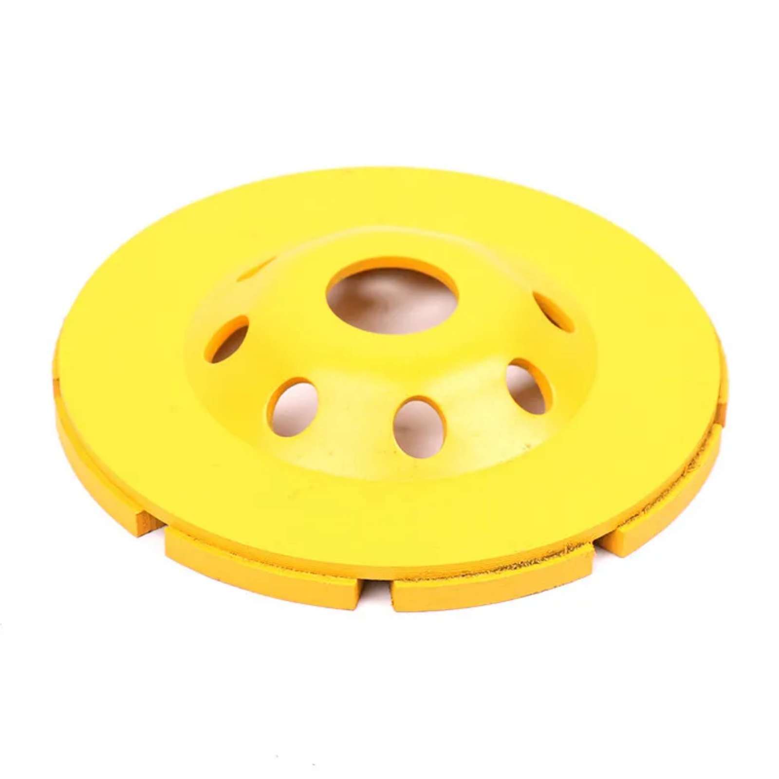 Excellent Durability Diamond Grinding Cup Wheel Double Row Stone Polisher Disc