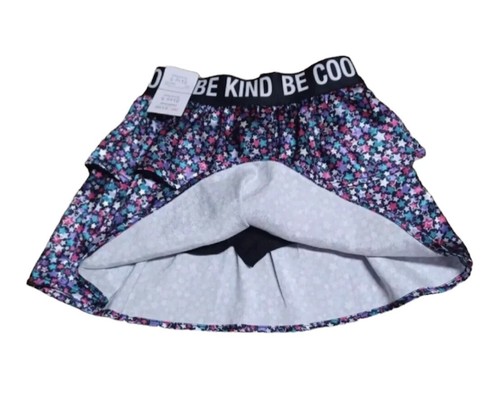 GIRLS 2 TIER WOVEN COLORFUL STARS SCOOTER SIZE 5 - Picture 2 of 2