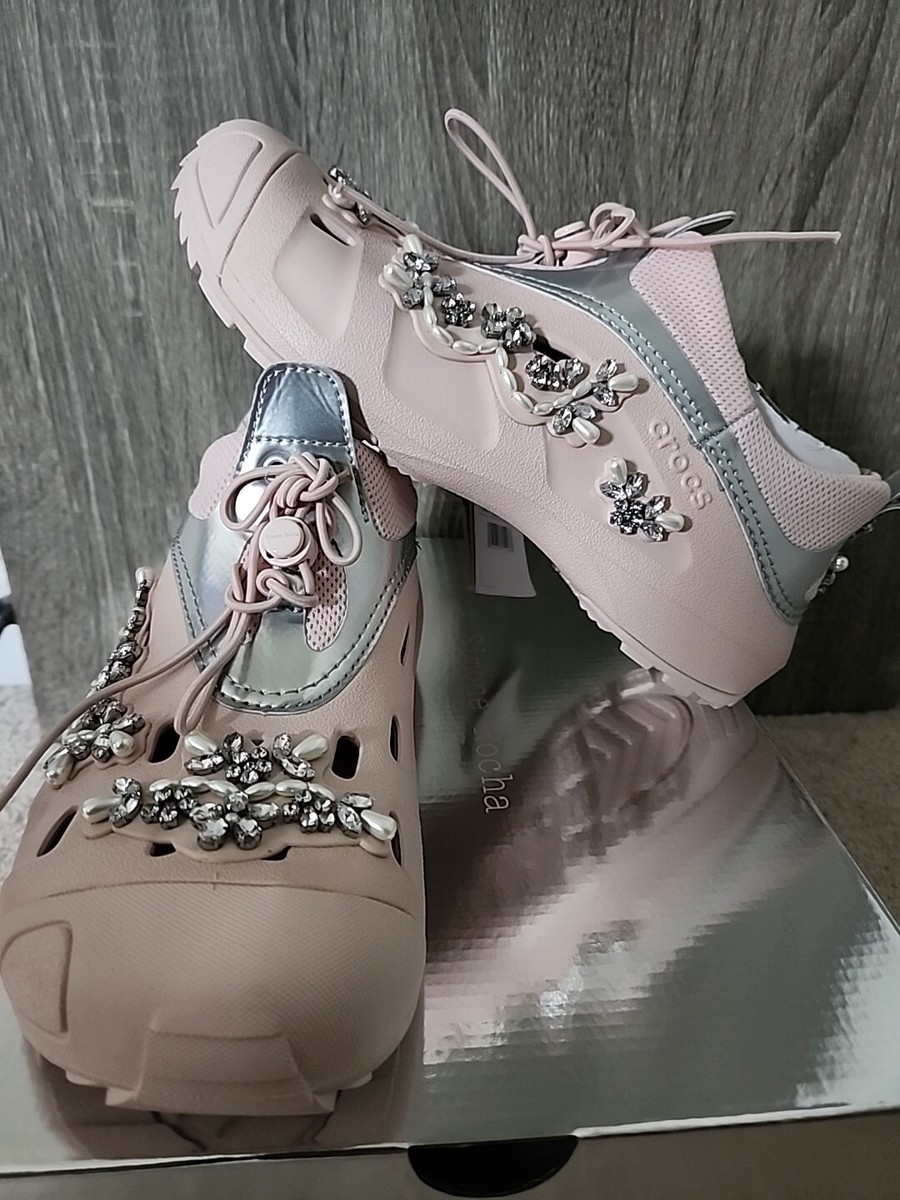 Ready to Ship* Simone Rocha x Crocs - Quick Trail - Quartz
