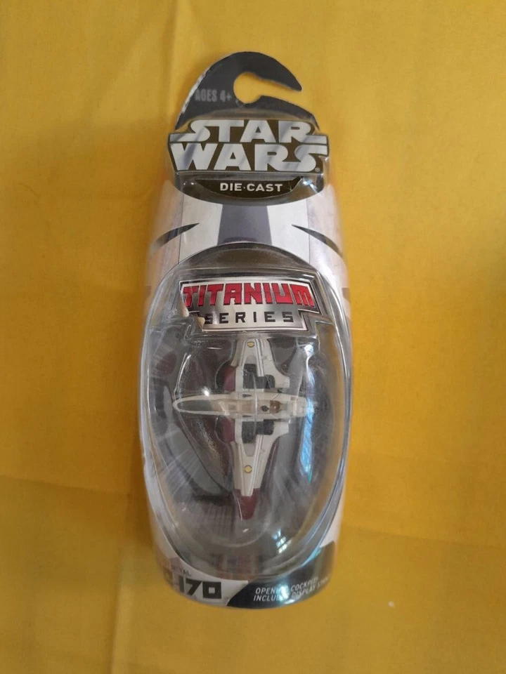 Lot Of 3 Titanium Star Wars Die Cast - Jabba Barge - Dewback - Arc-170 - T18-2 - Image 4 of 4