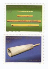 FRENCH POLYNEISE, Set of 2 Stamps - MNH, AH589