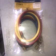 Air Conditioning Test Hoses, (Yellow Jacket PN 21983)