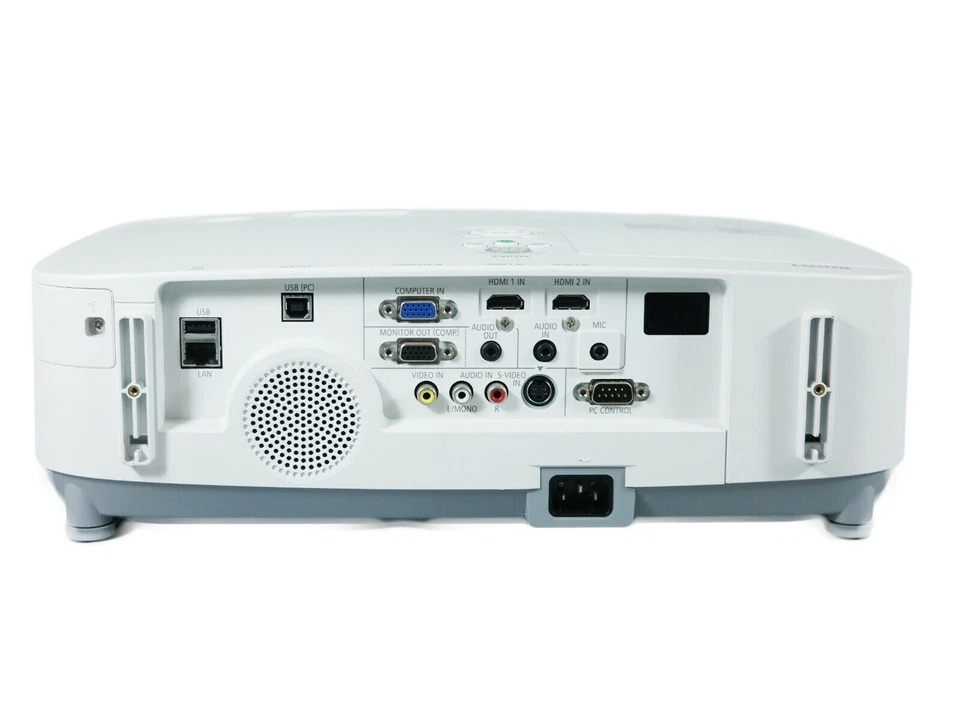 NEC NP-P401W WXGA 4000 ANSI Lumens 3LCD HD HDMI LAN -Only 462 Hours Used! bundle - Image 2 of 4