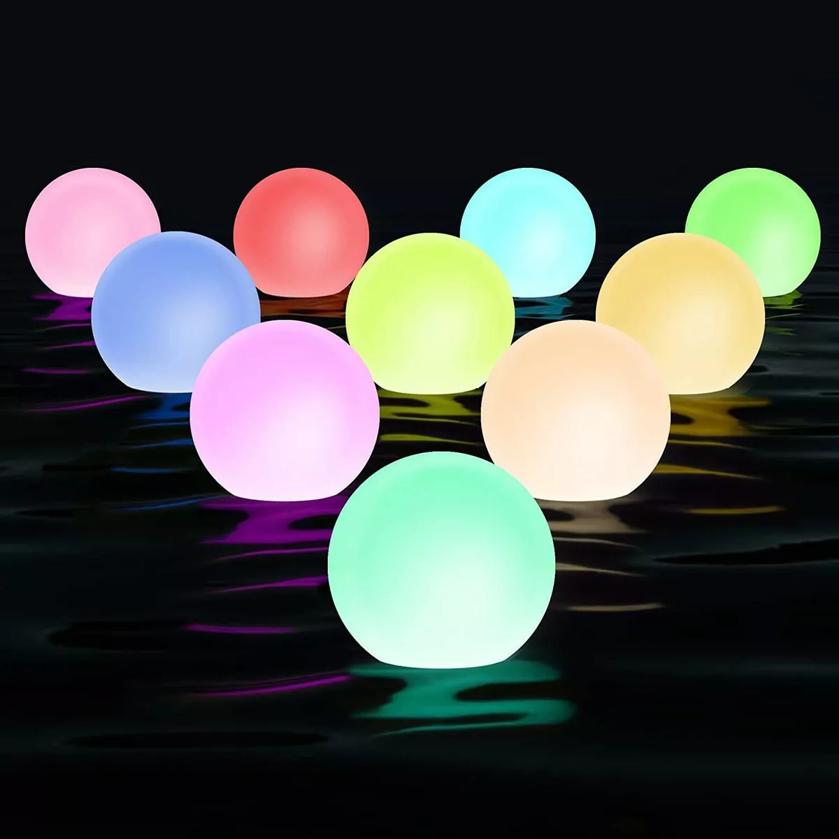 Chakev floating pool lights deals