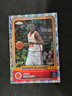 JRUE HOLIDAY 2024 Topps Chrome McDonalds McFlurry Refractor Card #47