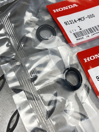 Honda VTR1000 RC51 SP2 2002 / Engine Oil Cooler / Lines Hoses / X2 SET / Genuine - Picture 8 of 9