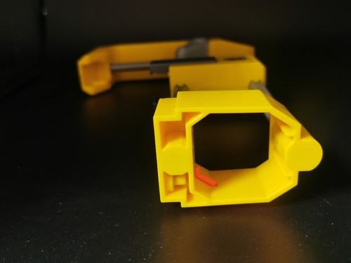 Nerf Schulter stützer Gelb grau Orginal von Hasbro Nerf universal ab 8 Jahre - Bild 3 von 3