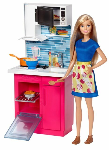 a barbie kitchen