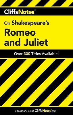 CliffsNotes on Shakespeare's Romeo and Juliet (Cliffsnotes Literature) (Cliffsno