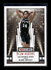 2022 NBA Hoops #22 Blake Wesley Rookie Now Playing   Mint+ New