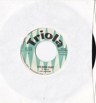 Lost And Found  -I've Been Hurt / I've Got A Line On You- 7'' 45 Triola 