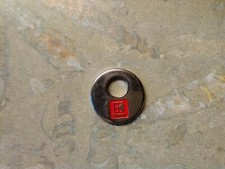 Einkaufswagenchip 1 St&uuml;ck. Kaufland Classic. Aus Metall.