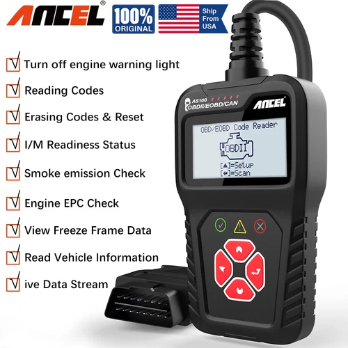 Check Engine Error Code Reader Car OBD2 Automotive Diagnostic Scanner Scan Tool