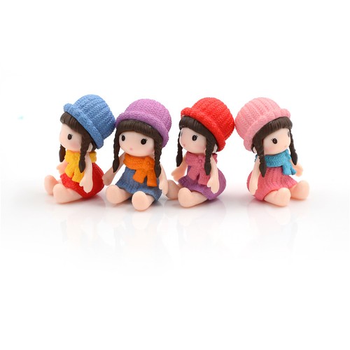1PC Lovely Fairy Garden Miniature Girls DIY Micro Landscape Ornament Decor-$q