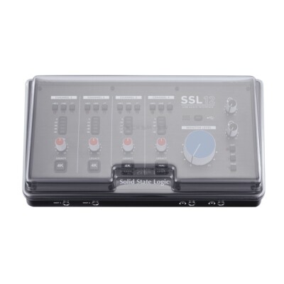 Decksaver DS-PC-SSL12 Cover to fit Solid State Logic SSL 12 USB Interface idjnow