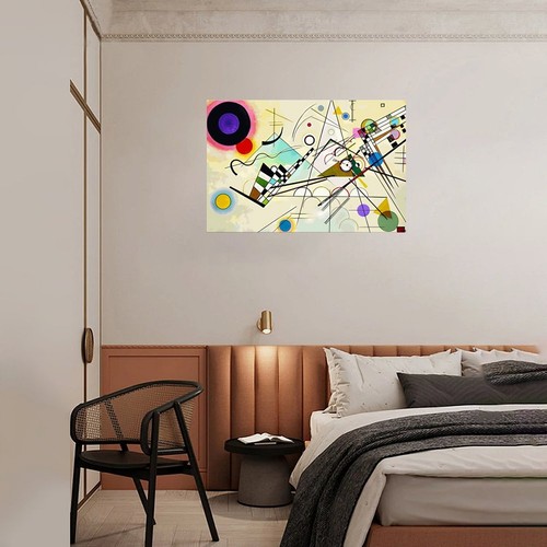 Wassily Kandinsky Composition Viii Canvas Poster Bedroom Decor Decoration Gift - Picture 9 of 13