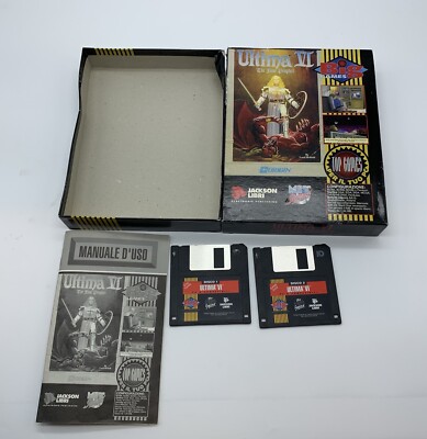 PC Ultima VI The False Prophet Big Games Ovp Mit Box JACKSON Bücher Verwendet
