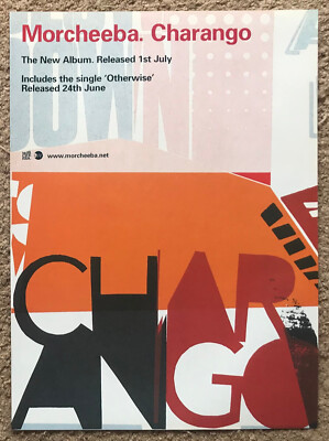 MORCHEEBA - CHARANGO 2002 Full page UK magazine ad