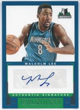 2012-13 Panini ROOKIE SIGNATURES MALCOLM LEE Auto Minnesota Timberwolves RC