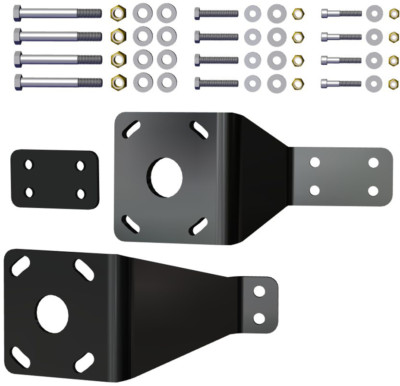 Power-Pole Braced Transom-Mounted Adapter Plate Kit [Universal]