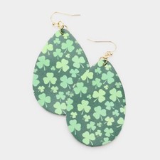 St. Patrick's Jewelry  Holiday Season Jewelry  19913 Green Lucky Earring