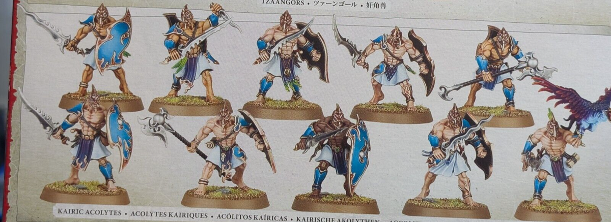 Kairic Acolytes, Disciples of Tzeentch, Chaos Daemons, AOS