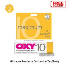 OXY 10 25g 10 Benzoyl Peroxide Stubborn Acne Pimple Spot Control Treatment