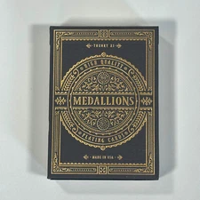 Medallions Playing Cards by JC Desevre from Theory 11 ~ Open Box