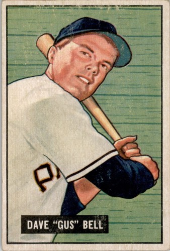 1951 Bowman 40 Gus Bell RC VG #D211903