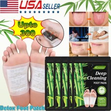 300x Foot Detox Patches Pads Toxins Deep Cleansing Herbal Organic Slimming Pad