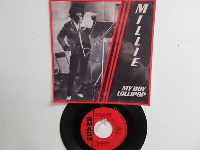  ' MILLIE SMALL ' HIT 45 + PICTURE [MY BOY LOLLIPOP]   1964 ! 