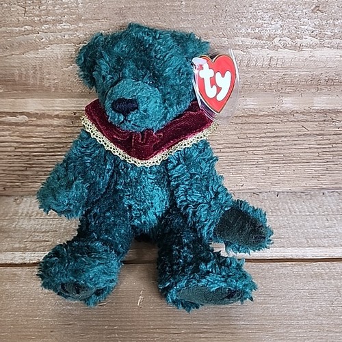Ty Beanie baby Attic Treasures Laurel the Bear 1993 retired W/Tags - Picture 4 of 4
